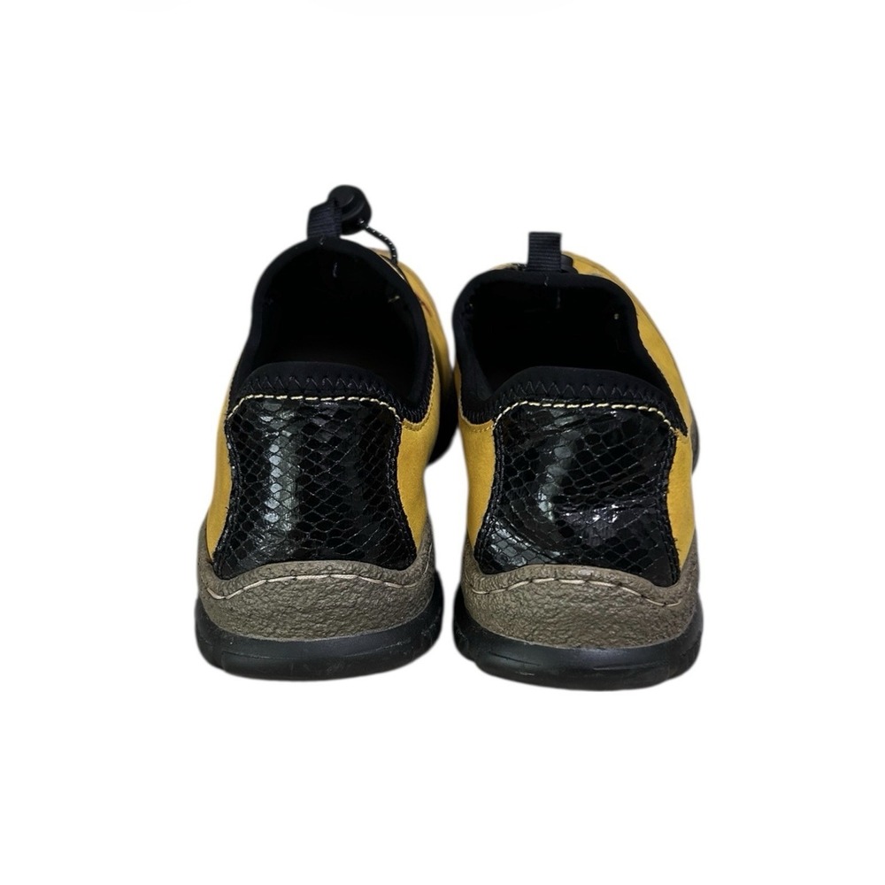 Rieker N3271-68 Women EU 41 US 9.5-10 Mustard Yellow Comfort Walking Shoes - Picture 7 of 11